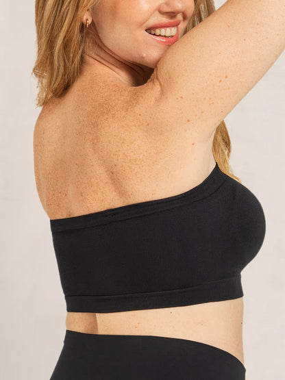 ⛱️Last Day Special Price $19.99!!🤩🔥Convertible Strapless Bandeau Bra with Wireless Comfort, Anti-Slip Grip & Removable Straps