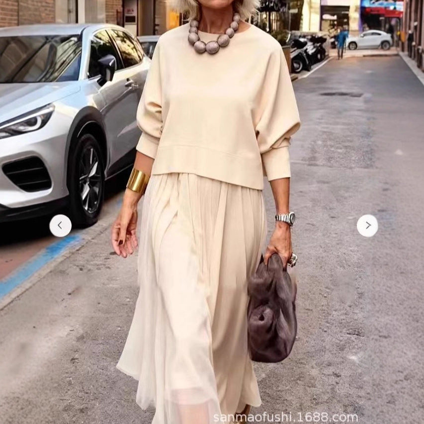 👚 50% OFF NOW! 🛍️ Seamless Transition 2-Piece Set (Long-Sleeve & Sleeveless) – Versatile, Comfortable & Year-Round Style 👖