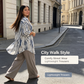🔥New Arrivals & Special Offers-Women Tie Dye V Neck Blouse Roll Up Sleeve Matching Pants Set