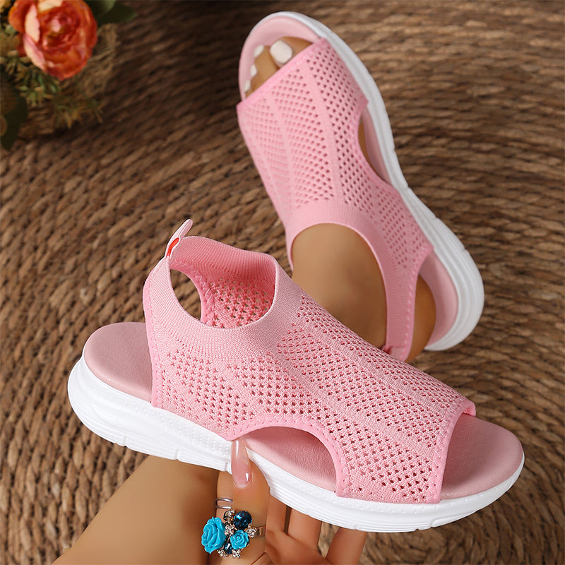 Women's Breathable Mesh Open-Toe Sandals