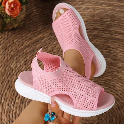 Women's Breathable Mesh Open-Toe Sandals