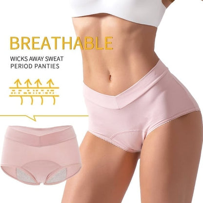 🎉🩲 High-Waisted Leak-Proof Underwear – Reliable leak protection, comfortable high waist – Pay on delivery ✅