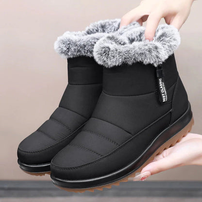 Women's Winter Waterproof Warm Cotton Boots👢