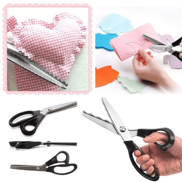 🥳2026 HOT SALE💞50K+ SOLD!✨  DIY Serrated Sewing Scissors – Precise and Easy to Use