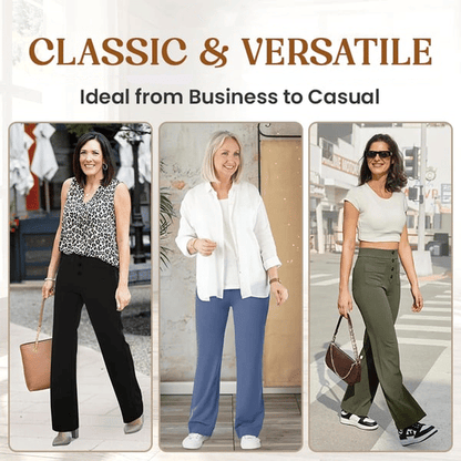 💖LAST DAY SALE 50% OFF💖2026 Women's New Type Casual High Waist Stretch Pants