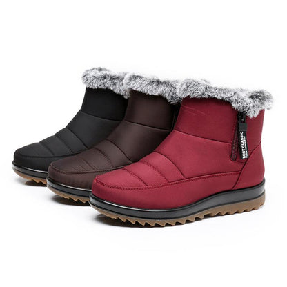 Women's Winter Waterproof Warm Cotton Boots👢
