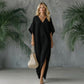 Women's Casual V-Neck Maxi Dress