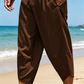 Men's Casual Harem Capri Pants