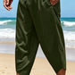 Men's Casual Harem Capri Pants