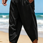 Men's Casual Harem Capri Pants