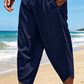 Men's Casual Harem Capri Pants