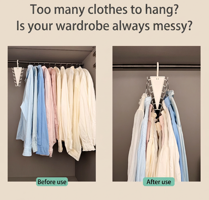 Multifunctional Triangle Closet Organizer