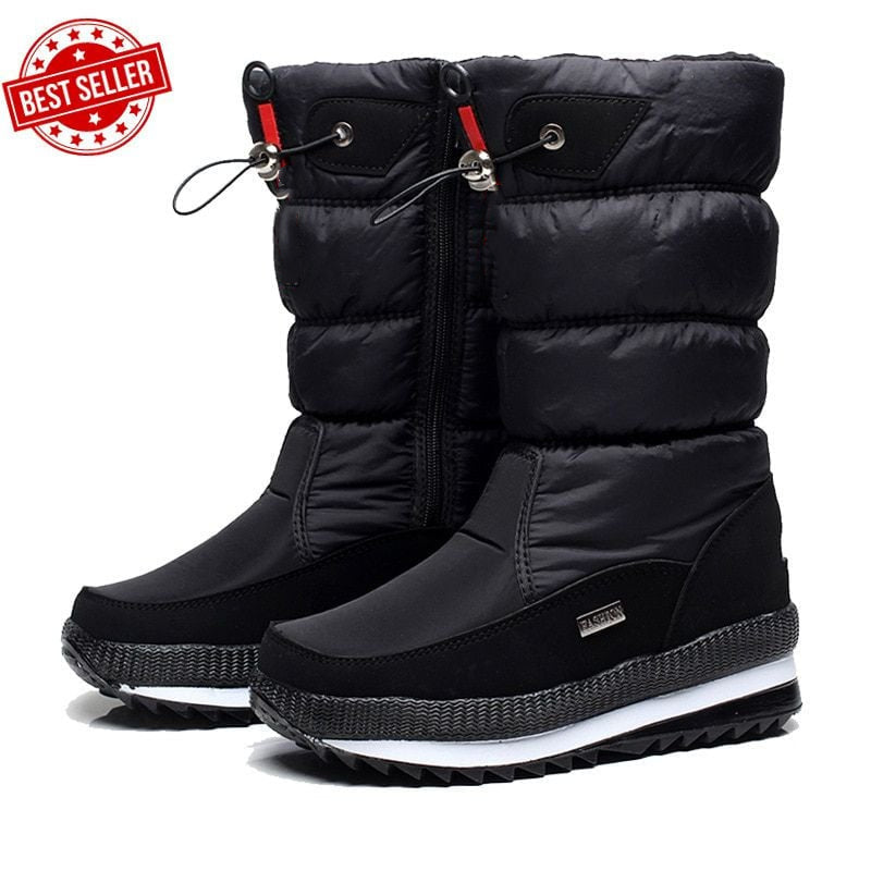 🔥HOT SALE 49% OFF🔥Women's premium waterproof, non-slip faux fur snow boots