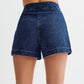💕HOT SALE – Sold individually💕 Casual two-piece denim set for women: Sleeveless top & shorts