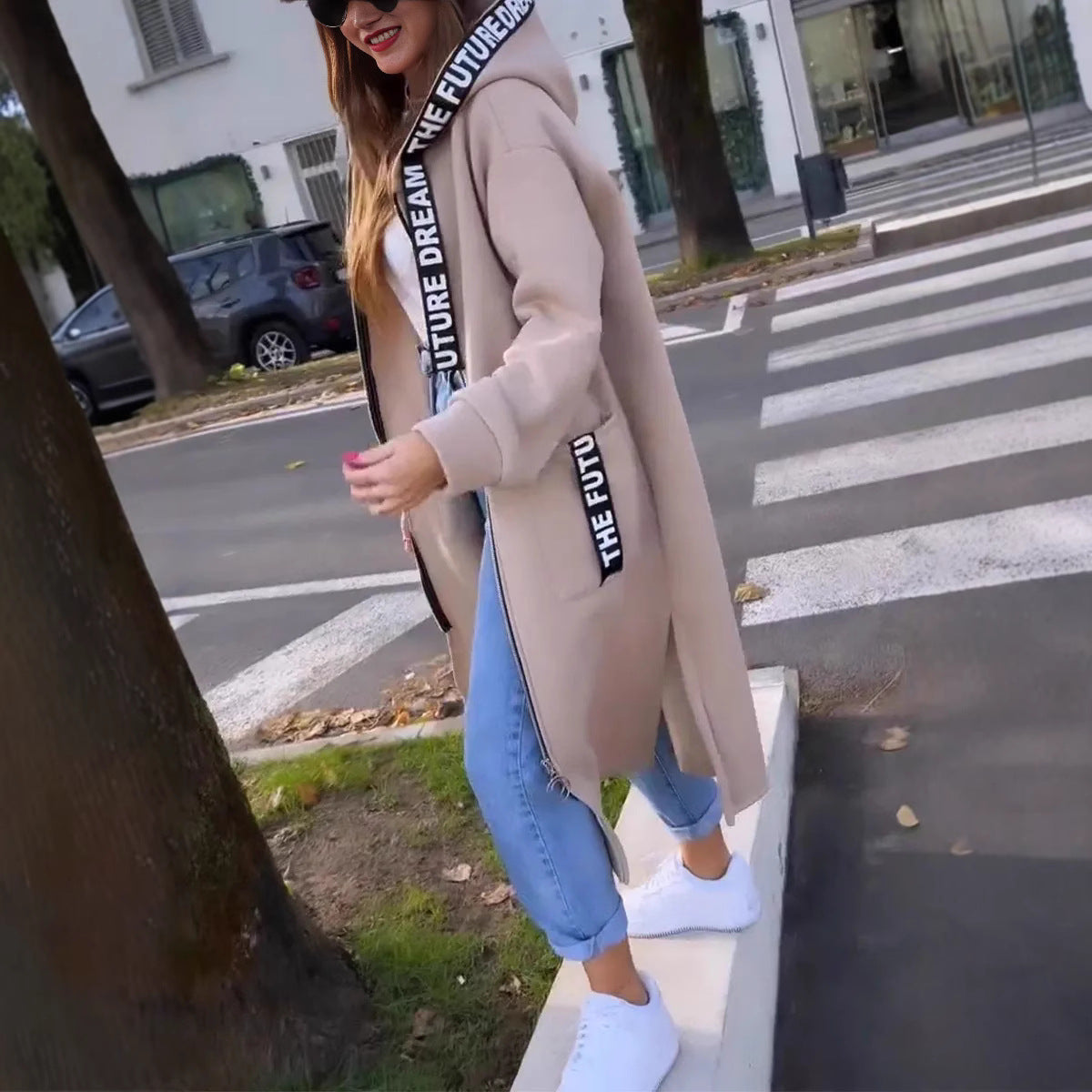 💃Women's Oversized Hooded Sweatshirt Coat