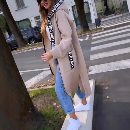 💃Women's Oversized Hooded Sweatshirt Coat