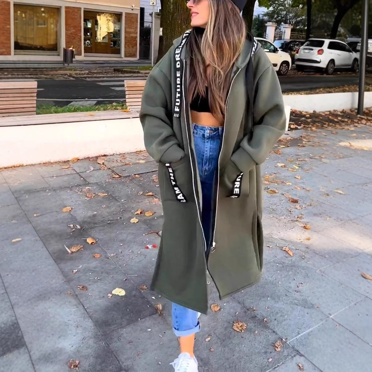 💃Women's Oversized Hooded Sweatshirt Coat