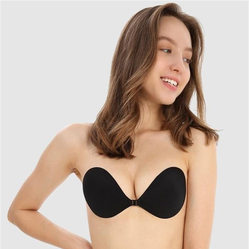 ✨Buy 1 Get 1 Free | Front Closure Adhesive Invisible Push-Up Bra (2 Pairs)