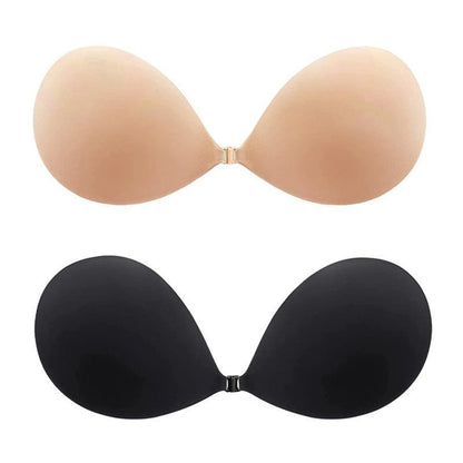 ✨Buy 1 Get 1 Free | Front Closure Adhesive Invisible Push-Up Bra (2 Pairs)