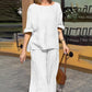 ⏳Time-limited Special⏰Women's 2 Piece Cotton Linen Outfits