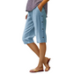 Women's Casual Loose Cotton Linen Breathable Shorts