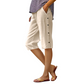Women's Casual Loose Cotton Linen Breathable Shorts
