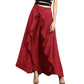 ✨Asymmetrical Ruffle Hem Wide-Leg Pants