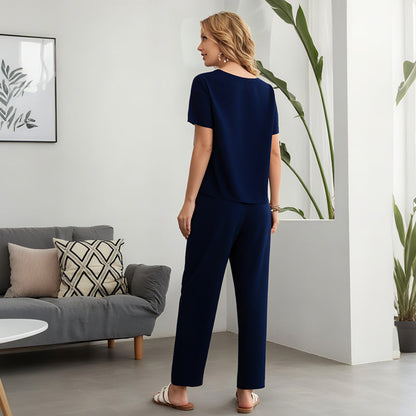 🌸New Arrival 60%OFF💖 Women's Soft Casual Top & Pants Set