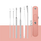 📢Portable 6-piece stainless steel ear piercing kit - Spiral ear tool✨