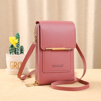 👜 50% OFF NOW! 📱 Women's Touch Screen Messenger Bag – Smart Phone Charging, Anti-Theft & Water-Resistant ✨