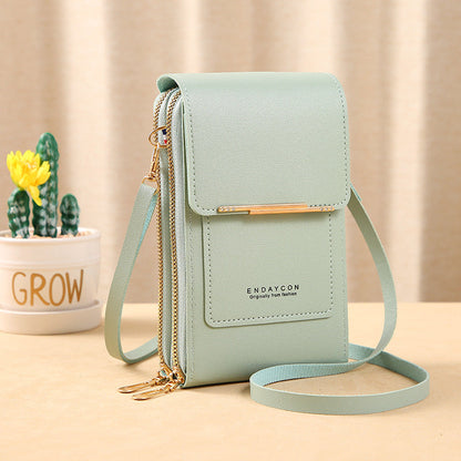 👜 50% OFF NOW! 📱 Women's Touch Screen Messenger Bag – Smart Phone Charging, Anti-Theft & Water-Resistant ✨