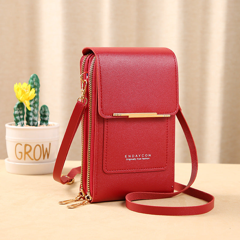 👜 50% OFF NOW! 📱 Women's Touch Screen Messenger Bag – Smart Phone Charging, Anti-Theft & Water-Resistant ✨