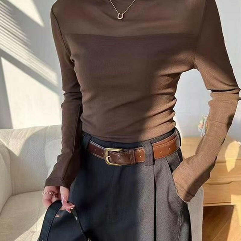 🎉Women's Sparkle Mesh Sheer Long Sleeve Ruched Top🌸