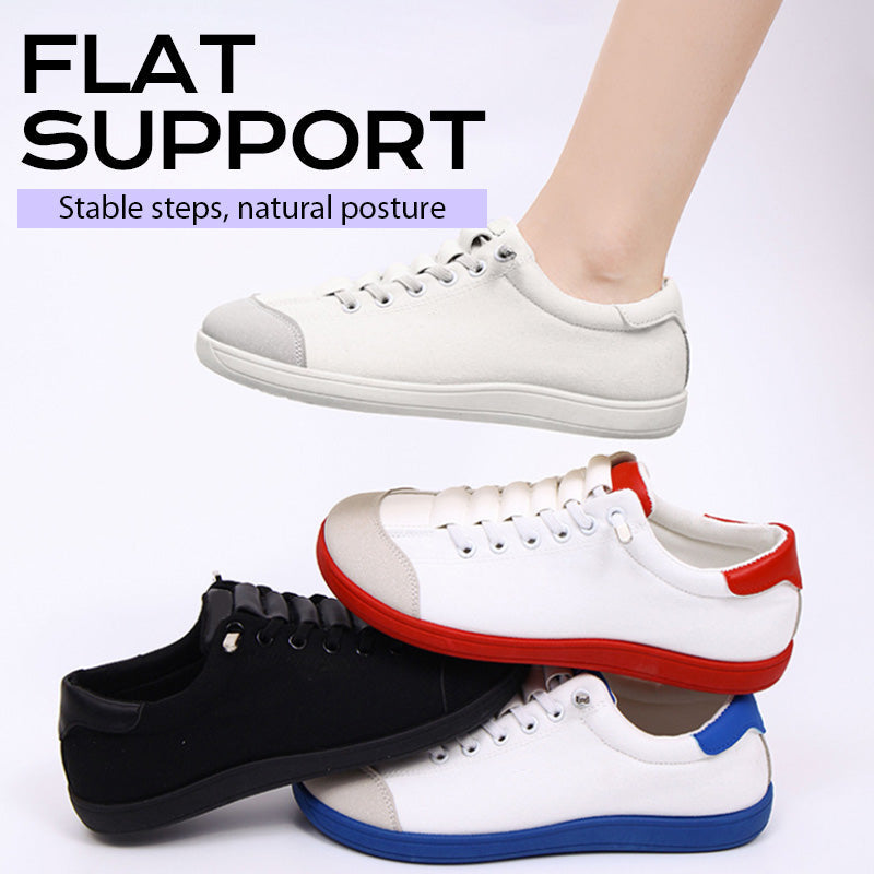 ⏳Time-Limited Special⏰Women's Wide Toe Casual Sneakers – Lightweight, All-Day Comfort & Slip-Resistant Flat Sole 👟☁️