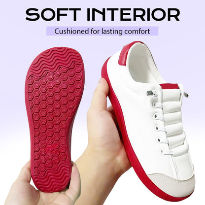 ⏳Time-Limited Special⏰Women's Wide Toe Casual Sneakers – Lightweight, All-Day Comfort & Slip-Resistant Flat Sole 👟☁️