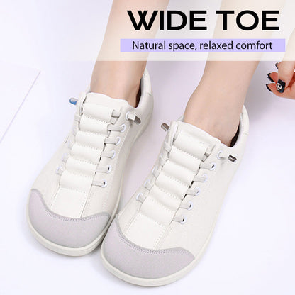 ⏳Time-Limited Special⏰Women's Wide Toe Casual Sneakers – Lightweight, All-Day Comfort & Slip-Resistant Flat Sole 👟☁️