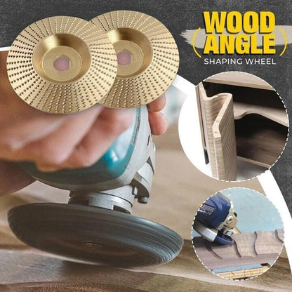 🥳2026 HOT SALE🥳💞50K+ SOLD!⚙️🪚 BUY 2 GET 1 FREE! Premium Wood Carving Disc – Super sharp, fast cutting. Fits standard grinder, removes wood easily. A workshop hero! 🔥✨