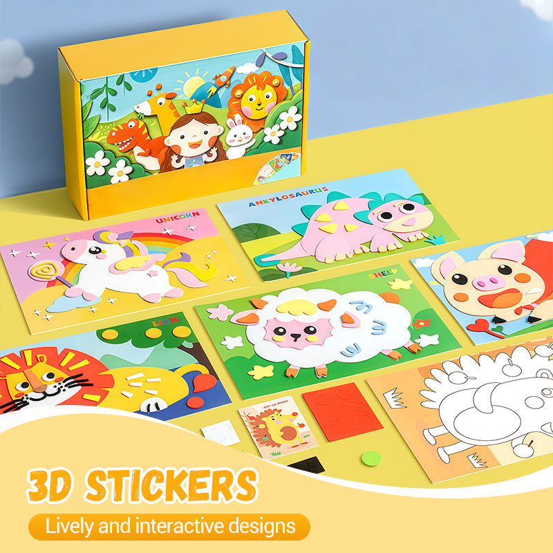 🔥Children’s DIY 3D EVA Sticker Craft
