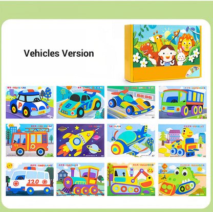 🔥Children’s DIY 3D EVA Sticker Craft