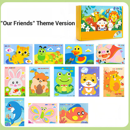 🔥Children’s DIY 3D EVA Sticker Craft