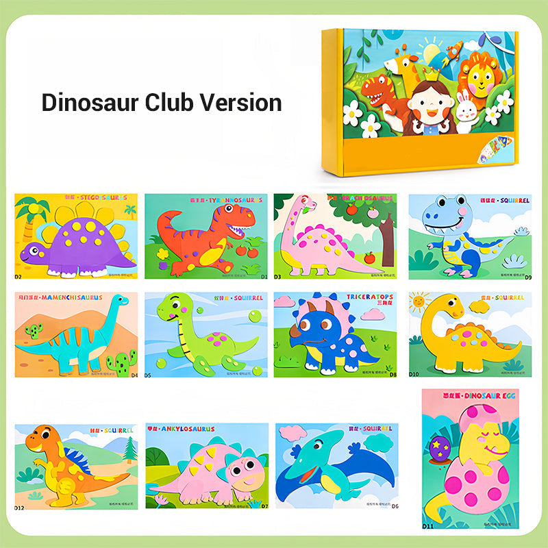 🔥Children’s DIY 3D EVA Sticker Craft