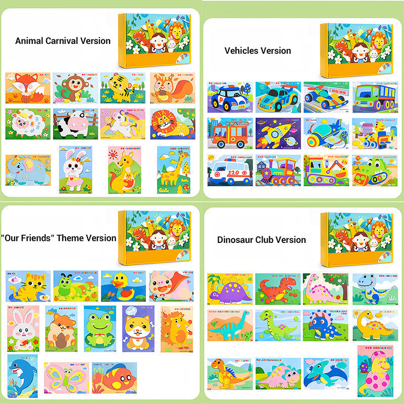 🔥Children’s DIY 3D EVA Sticker Craft