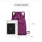 2026 New Large Capacity Foldable Drawstring Sports Backpack