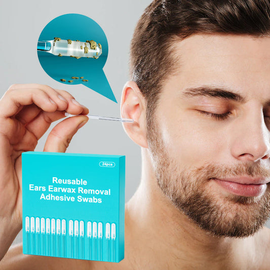 💥Hot Sale 51% OFF🔥Reusable Earwax Removal Adhesive Swabs