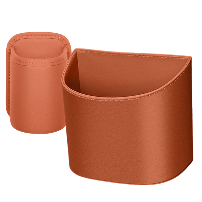 🥳2026 HOT SALE🥳💞50K+ SOLD!🚗🧺 50% OFF! Leather Car Door Cup Holder – Wide‑mouth opening, easy reach for drinks & phone. Clip‑on secure fit. PU leather, tough & stylish. 🛡️✨
