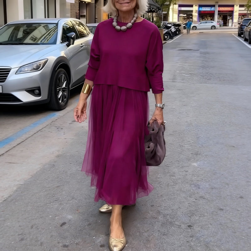 👚 50% OFF NOW! 🛍️ Seamless Transition 2-Piece Set (Long-Sleeve & Sleeveless) – Versatile, Comfortable & Year-Round Style 👖