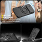 🔥50％ Off ＆Hot Sale🔥Magnetic Phone Case with Ring Stand For iPhone.airbag military protection