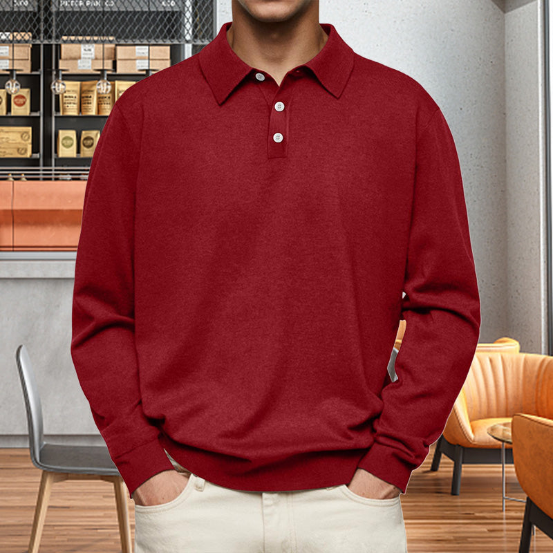📢📢55%  OFF !! ⏰Men's Comfortable Long Sleeve Lapel Shirt