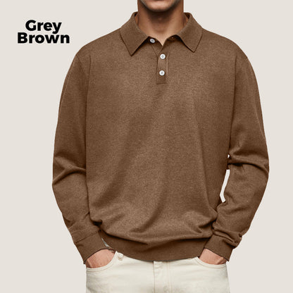 📢📢55%  OFF !! ⏰Men's Comfortable Long Sleeve Lapel Shirt