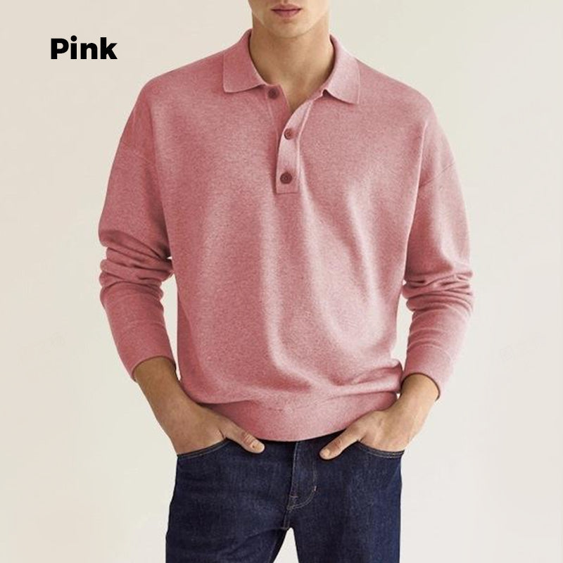 📢📢55%  OFF !! ⏰Men's Comfortable Long Sleeve Lapel Shirt
